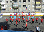 Хоккейная коробка в г.Киселевск Кемеровской области